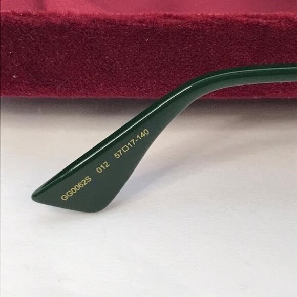 💯 Original GUCCIAcetate Aviator Sunglasses GG0062S Tortoise - Picture 9 of 10